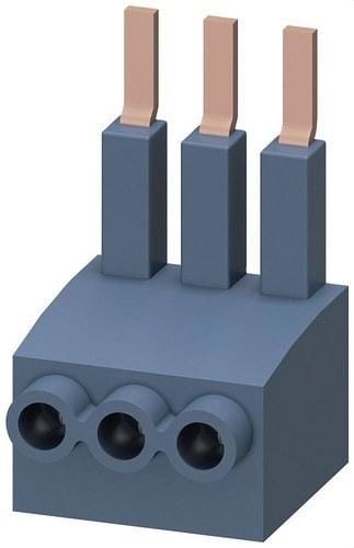 SIEMENS - Peine 3 polos con alimentación conexión tornillo