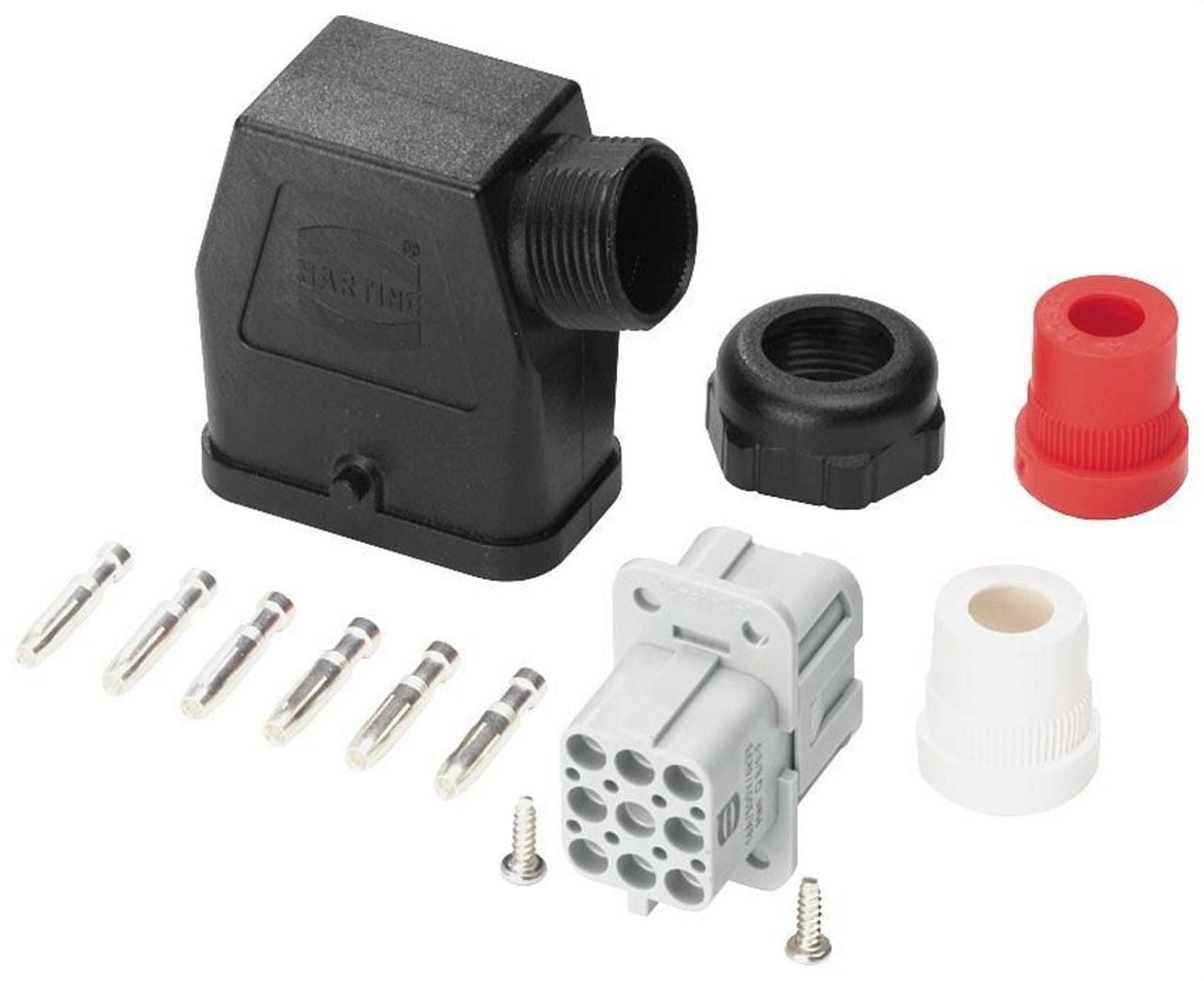 SIEMENS - Cable conexión motor JZHF 10m 4X1,5mm² conector 9 polos