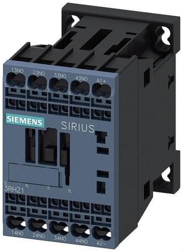 SIEMENS - Contactor auxiliar 4NA CC 24V S00 resorte
