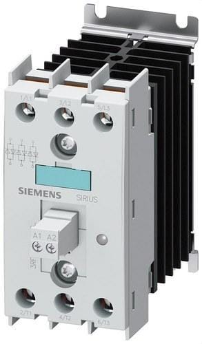 SIEMENS - Contactor trifásico estado solido 3RF2 AC51 10A 40°