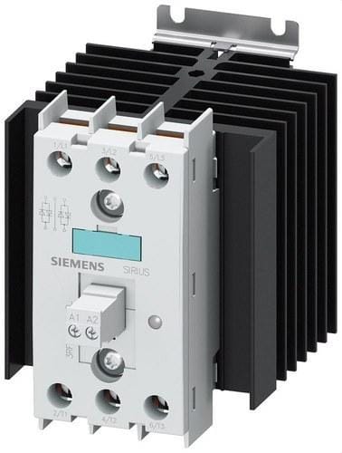 SIEMENS - Contactor estático 3RF2 con mando bifásico 30A