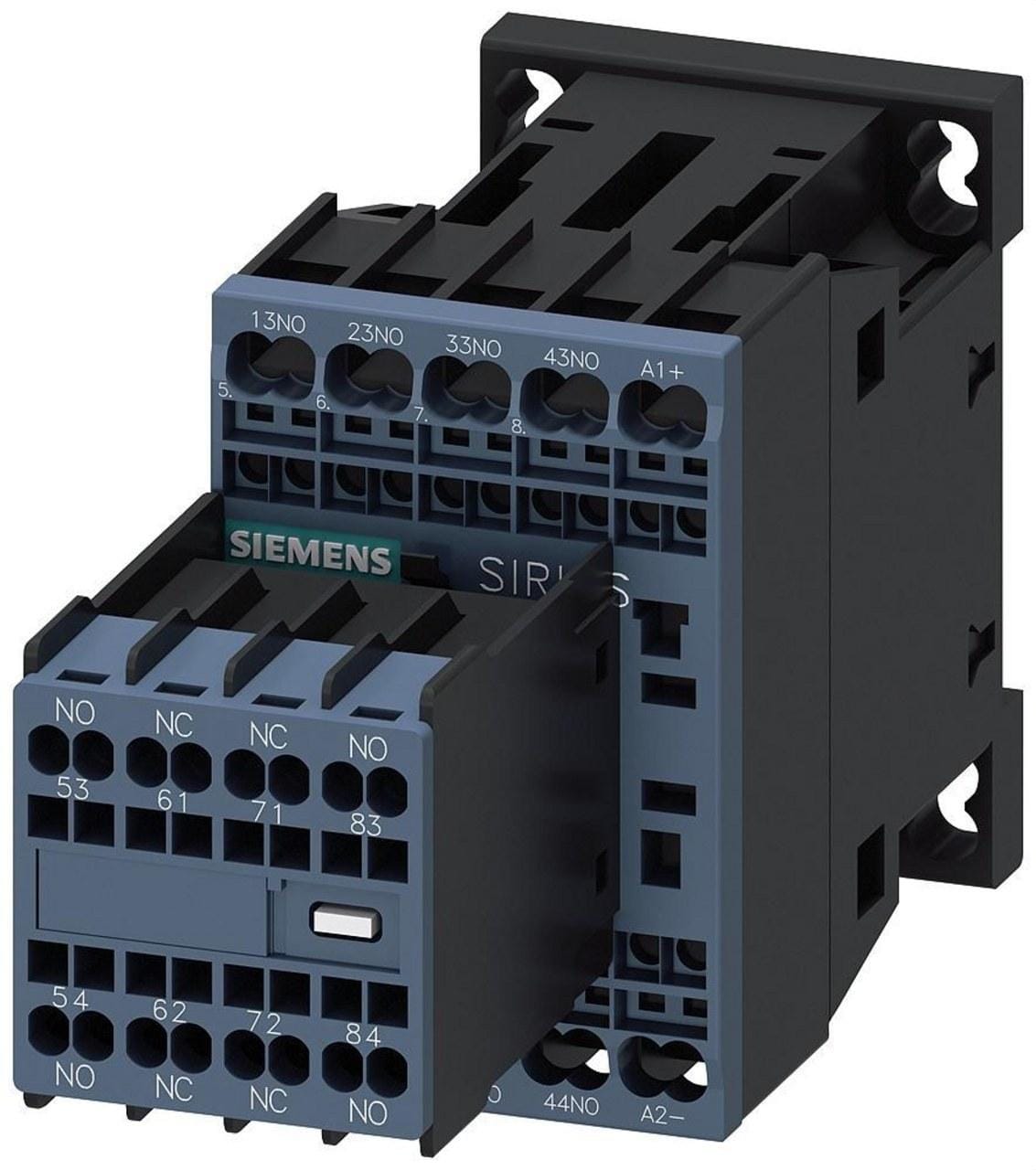 SIEMENS - Contactor auxiliar 6NA+2NC CC 24V S00 resorte