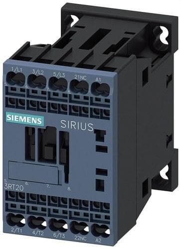 SIEMENS - Contactor AC3 3Kw 1NC CA 230V S00 resorte