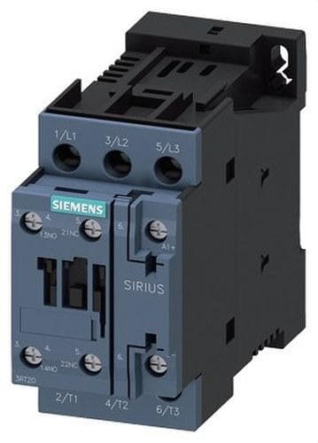 SIEMENS - CONTACTOR 10HP 460/575V DC 24V 3 POLOS S0 TORNILLO