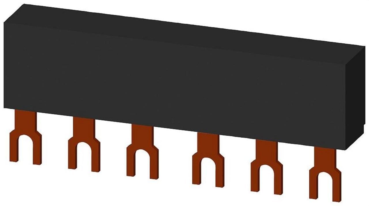 SIEMENS - Barra colector trifásico 45mm para 2 interruptor