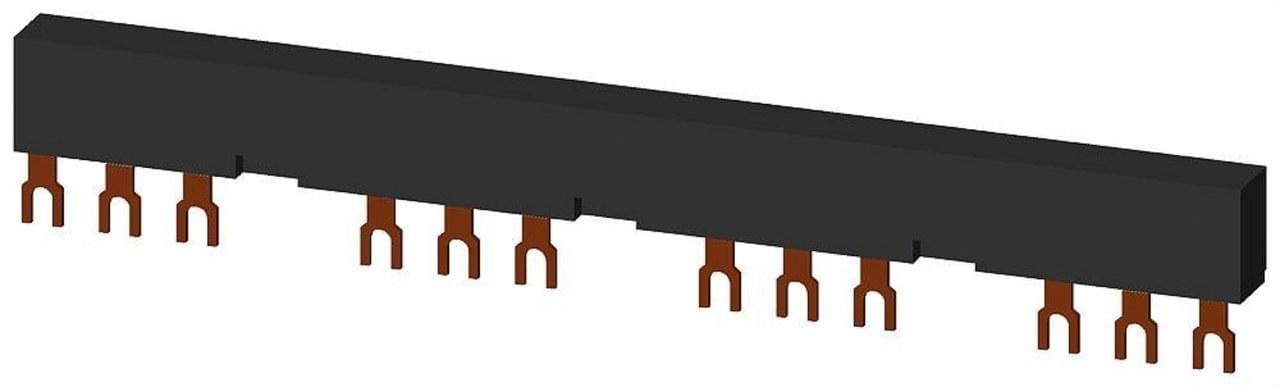 SIEMENS - Barra colector trifásico conexión 63mm 4 interruptor + accesorios