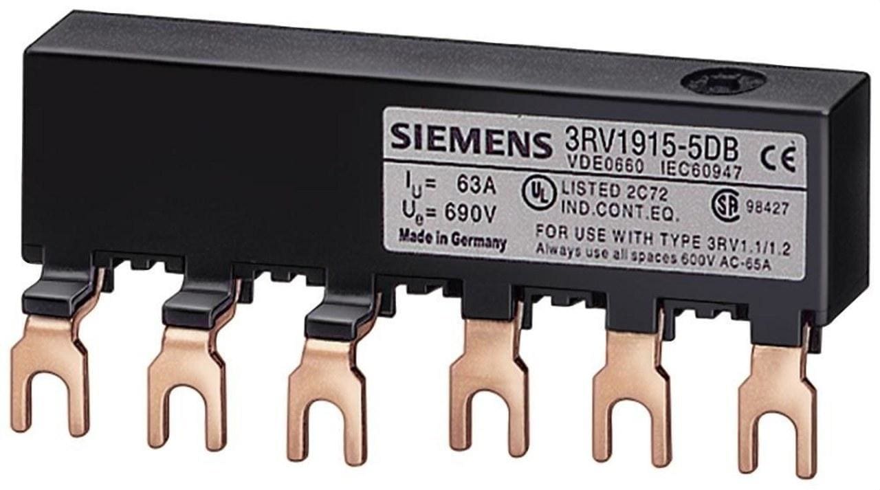 SIEMENS - Pieza conexión para barra colector tripolar 45mm