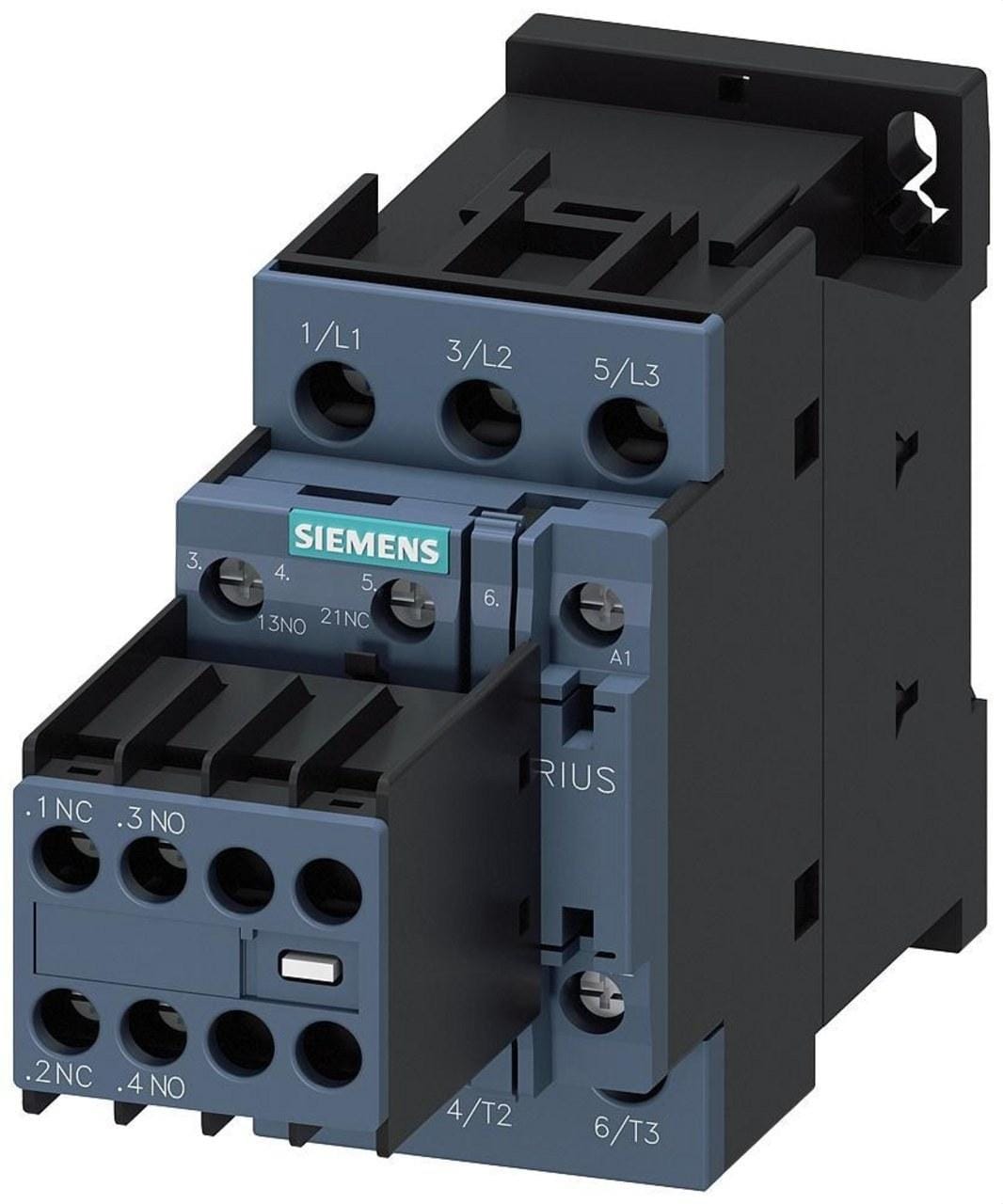 SIEMENS - Contactor AC3 18,5Kw 2NA+2NC CA 230V S0 tornillo