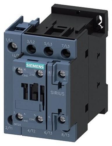 SIEMENS - CONTACTOR AC3 15Kw 230V 50/60Hz 4 POLOS 4NA S0 1NA