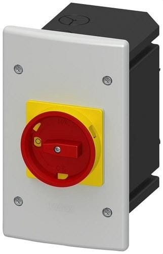 SIEMENS - Interruptor automático empotrar material aislante accionamiento giratorio emergencia