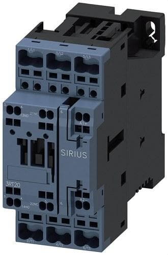 SIEMENS - Contactor AC3 18,5Kw 1NA+1NC CC 24V S0 resorte