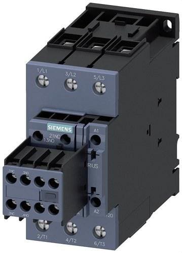 SIEMENS - Contactor 40A 110V 18,5Kw 2NA+2NC borne tornillo