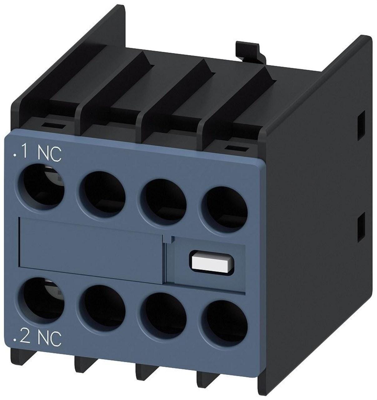 SIEMENS - Contacto auxiliar 1NC circuito 1NC S00-S0 tornillo
