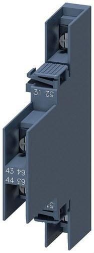 SIEMENS - Contacto auxiliar lateral 1NA+1NC S0 anillo din 50005