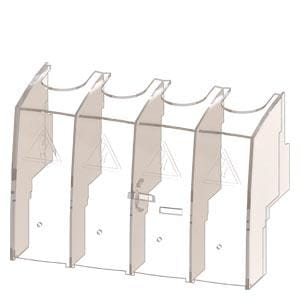 SIEMENS - Juego de tapas cubrebornes 4 polos para 40-160A (2u)