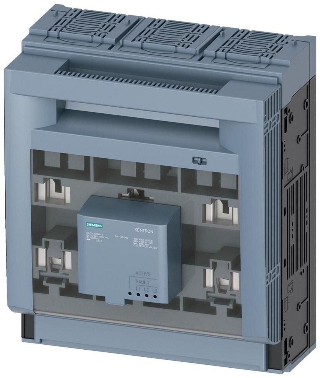 SIEMENS - Interruptor seccionador 3 polos NH3 630A 70mm EFM10