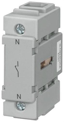 SIEMENS - Conductor neutro maniobra para fijación base 63A para 3LD2
