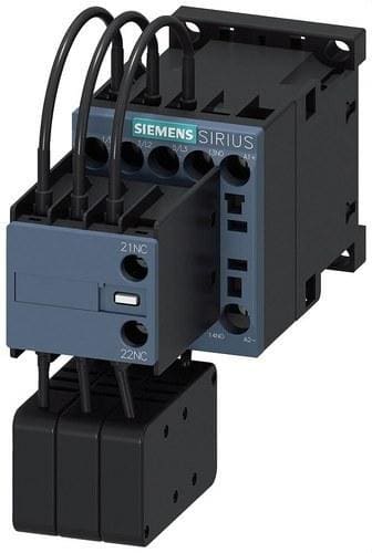 SIEMENS - Contactor AC6B 12,5kVAR 1NA+1NC DC 24V 3 polos