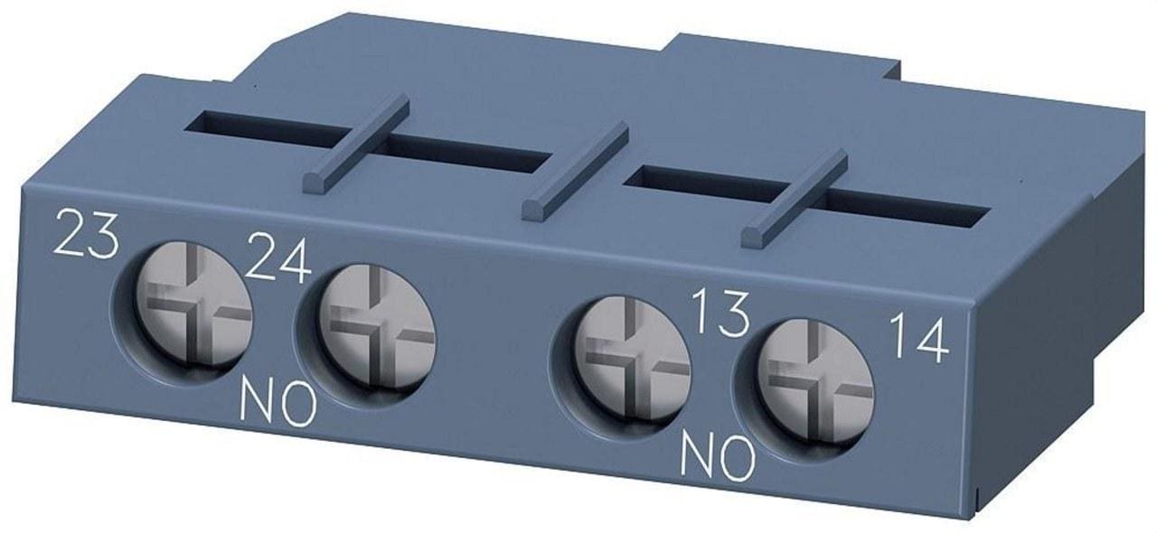 SIEMENS - Bloque contacto lateral 2NA transversal S00/S0 tornillo