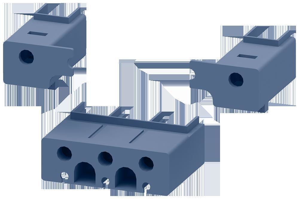 SIEMENS - Accesorio tapa cubrebornes borne marco S2 contactor 4 polos