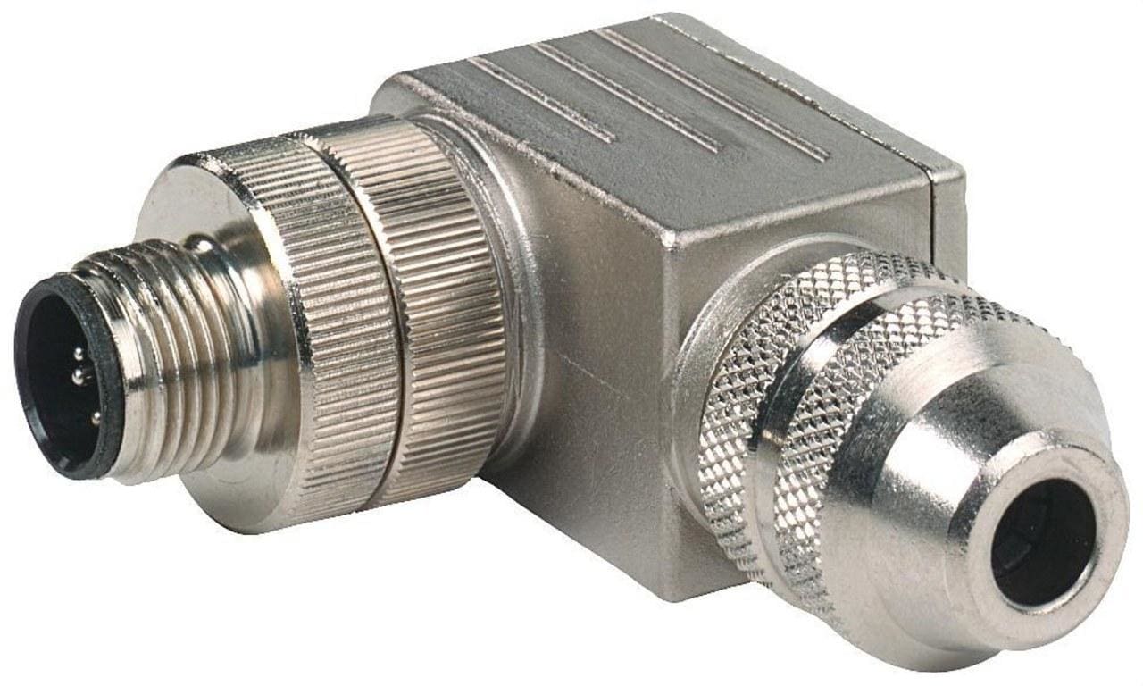 SIEMENS - Conector M12 acodado 4 polos atornillado