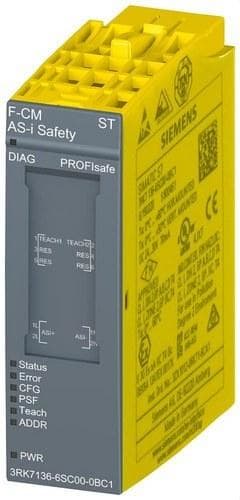 SIEMENS - Módulo de comunicación SIMATIC ET 200SP F-CM AS-I
