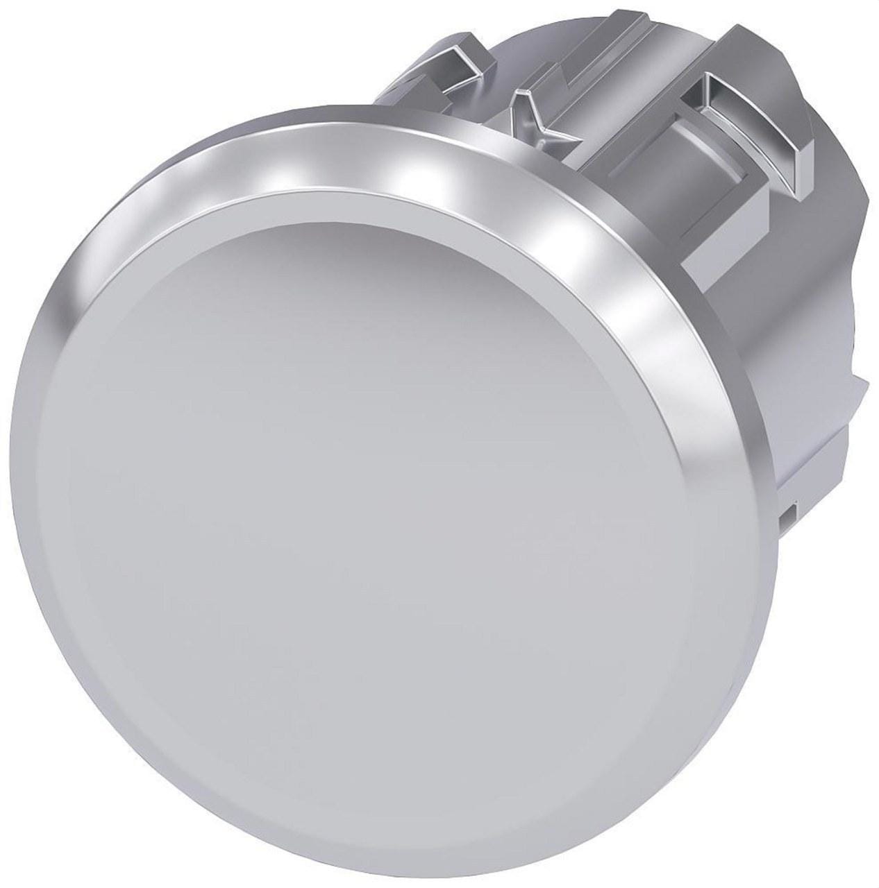 SIEMENS - Tapón ciego para puntos mando V ACío metálico plata