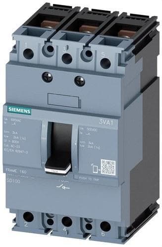 SIEMENS - Interruptor seccionador FRAME 160 3 polos 125A tornillo