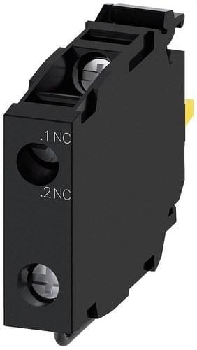 SIEMENS - Módulo contactos 1 contacto 1NC contacto vigilancia montaje borne tornillo