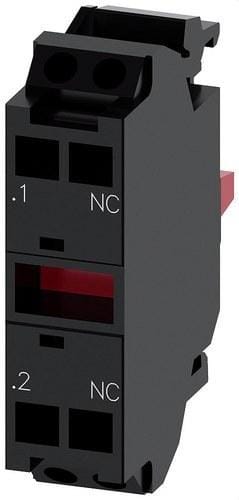 SIEMENS - Módulo contacto 1NC borne resorte para fijación placa frontal