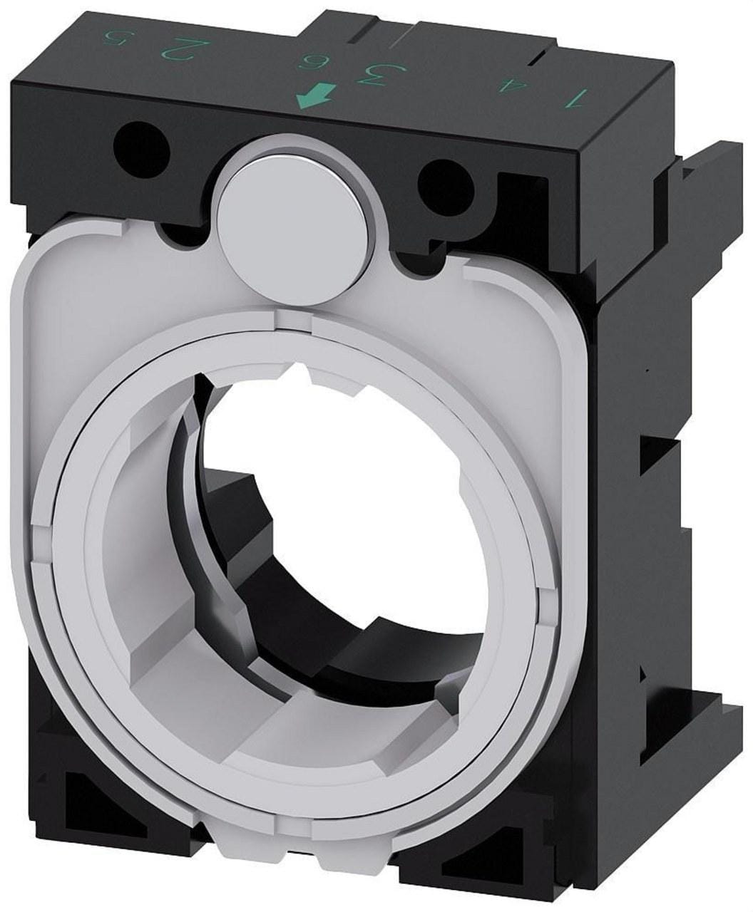 SIEMENS - Soporte para 3 módulos plástico