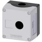 SIEMENS - Caja plástico 1 punto mando 22mm amarillo