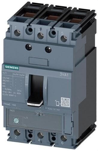 SIEMENS - Interruptor FRAME 160 36kA 3 polos TM220 40A borne