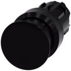 SIEMENS - Pulsador seta 22mm redondo plástico negro 30mm momentáneo