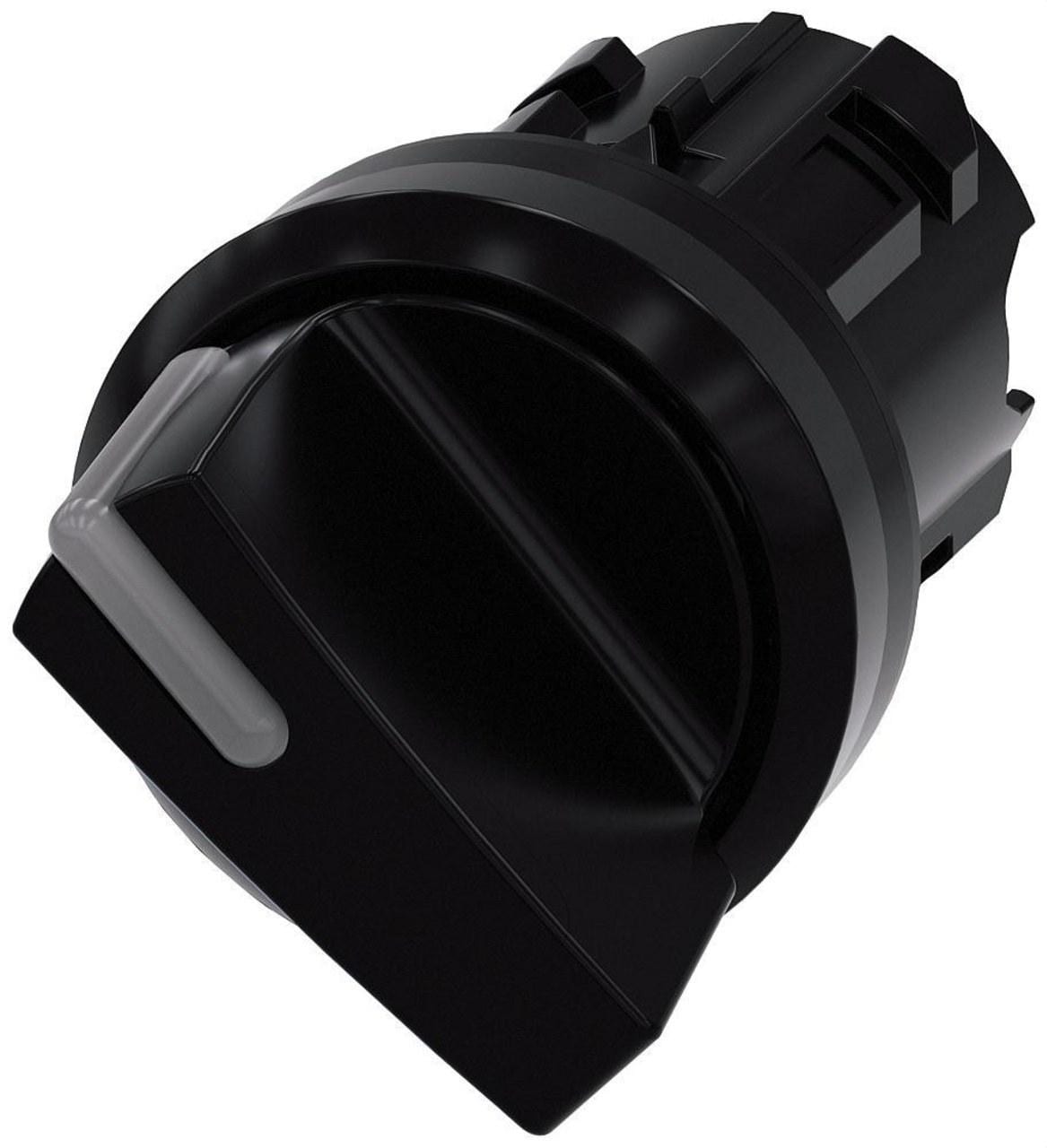 SIEMENS - Selector iluminable 2 posición O-I 22mm plástico negro