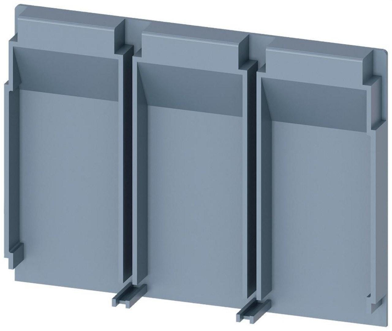 SIEMENS - Placa aislante prolongado 3 polos para 3VA1 100/160