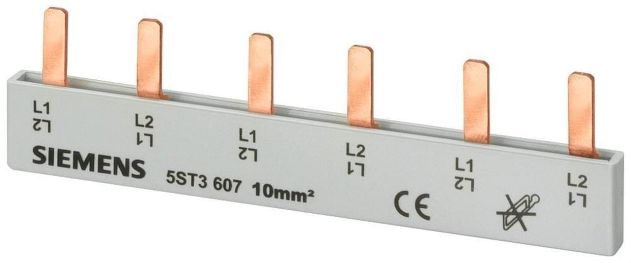 SIEMENS - Barra colectora 2 fase 2 pías 1 polo