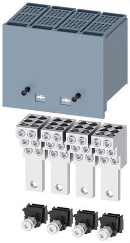SIEMENS - Kit borne conductor redondo 6 cable 3VA1 100/160 (4u)
