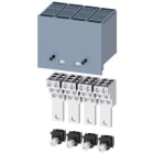 SIEMENS - Kit borne conductor redondo 6 cable 3VA1 100/160 (4u)