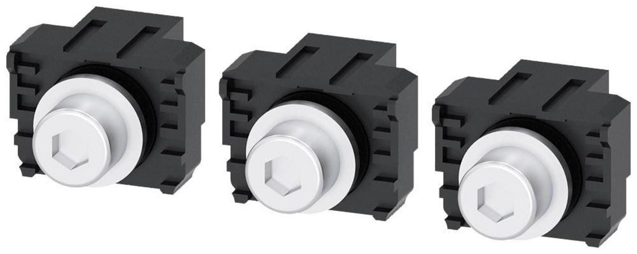 SIEMENS - Juego conexión pletina/tornillo 3VA2 100/160/250 (3u)