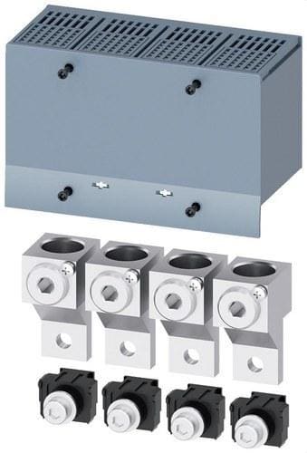 SIEMENS - Juego bornes conductor redondo grande toma alimentación auxiliar (4u)