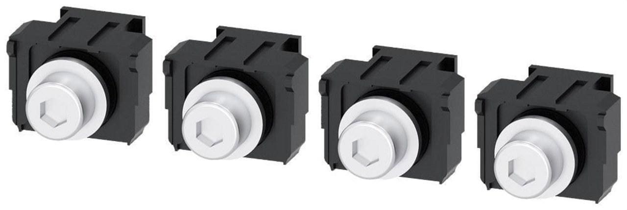 SIEMENS - Juego conexión plana tornillo para 3VA1 250 (4u)
