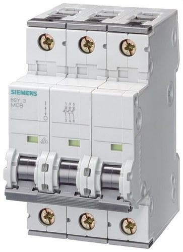 SIEMENS - Interruptor automático 70 accesoriable 10kA curva-D 3 polos 2A