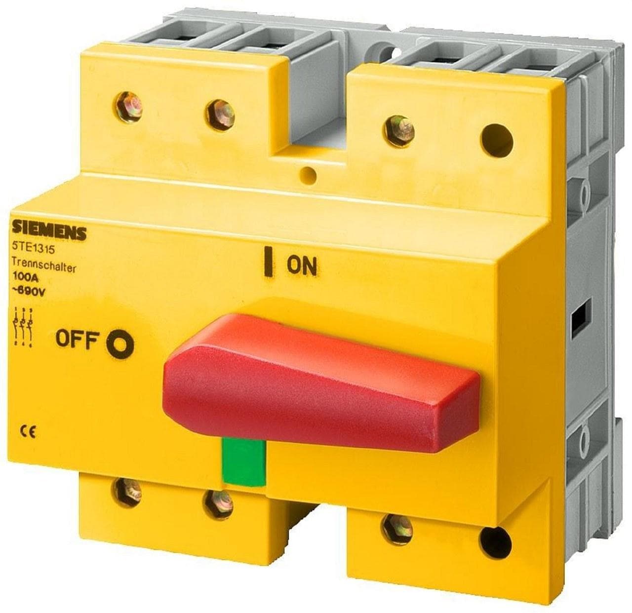 SIEMENS - Interruptor seccionador tetrapolar 100A