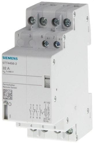 SIEMENS - Relé biestable contacto para 32A AC 230V 4NA