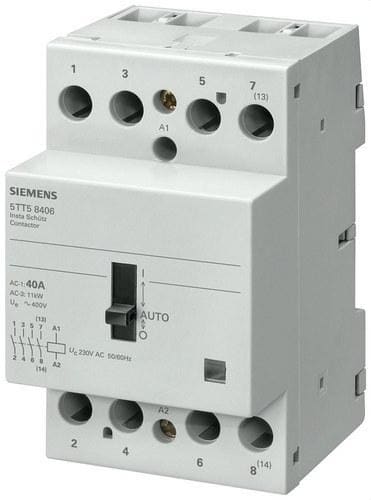 SIEMENS - Contactor instalación 4NA 230VAC