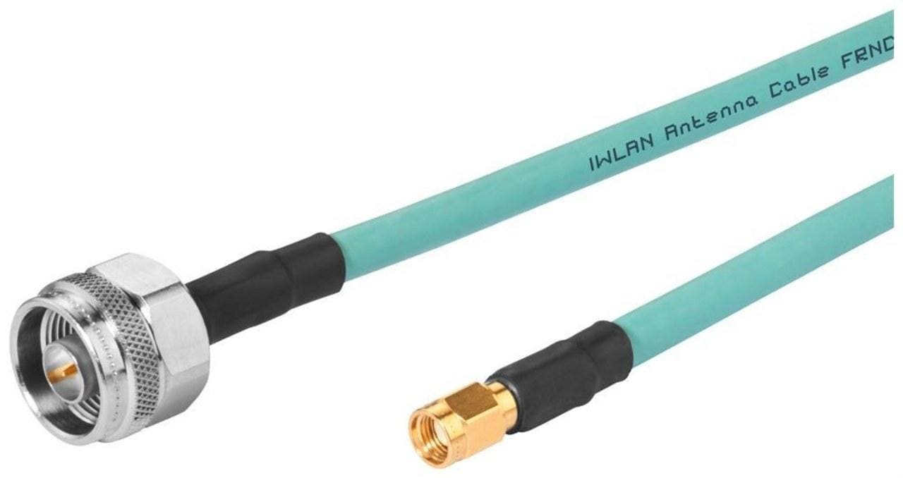 SIEMENS - Cable antena flexible SIMATIC NET R-SMA macho-macho 2m