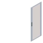 SIEMENS - Puerta transparente IP43 /55 ALPHA 630 600x1600
