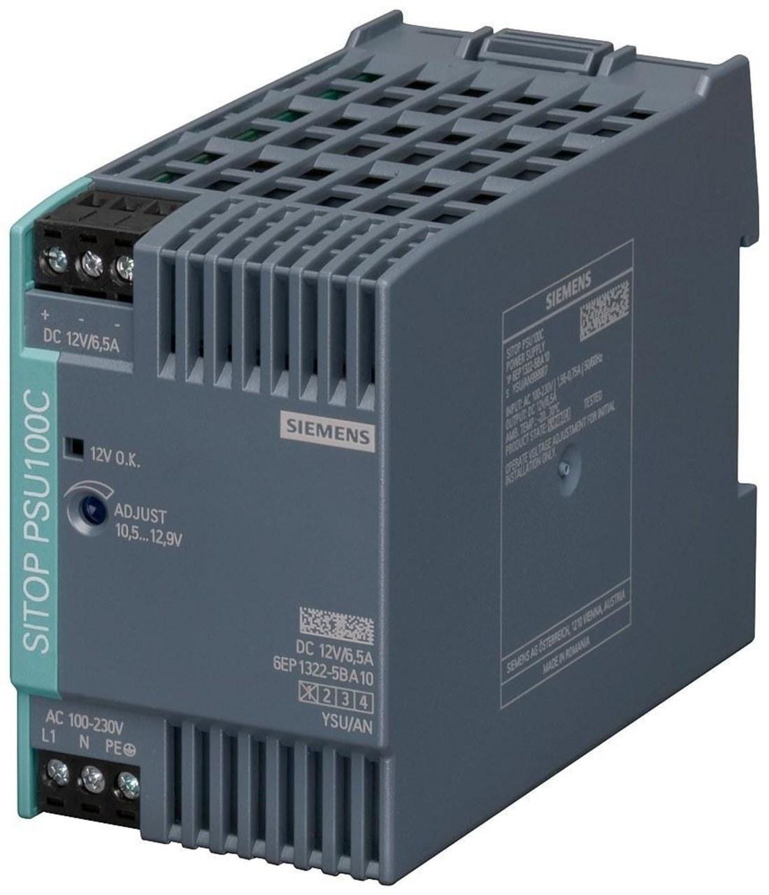 SIEMENS - Fuente de alimentación Sitop PSU100C 12V/6,5A 120-230V
