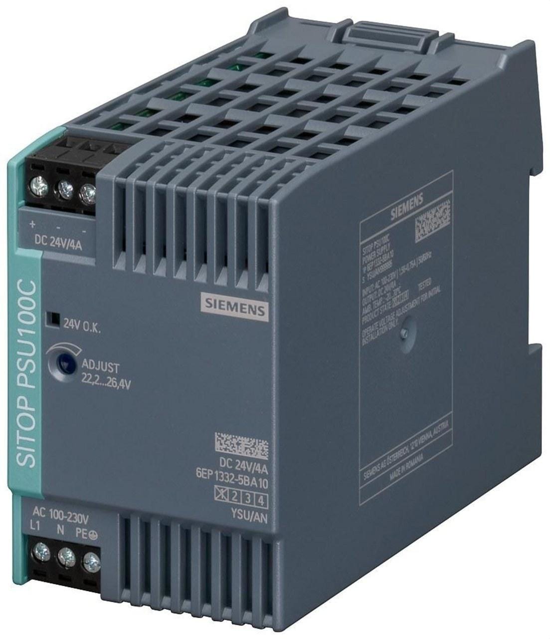 SIEMENS - Fuente de alimentación Sitop PSU100C 24V/4A 120-230V